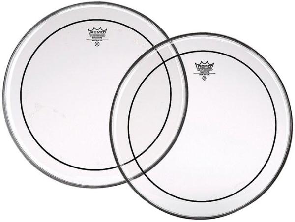 Remo Pinstripe Transparente 24 Gr Caisse - 24 Pouces - Fell für Bass drum - Variation 1