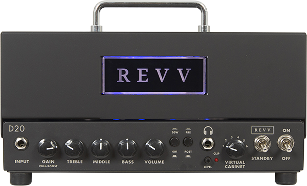 Revv D20 Head 20w - E-Gitarre Topteil - Main picture
