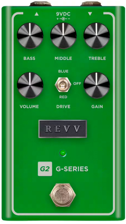 Revv G2 Overdrive V2 - Overdrive/Distortion/Fuzz Effektpedal - Main picture
