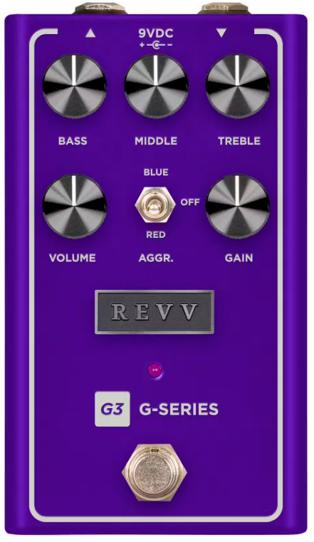 Revv G3 Distortion V2 - Overdrive/Distortion/Fuzz Effektpedal - Main picture