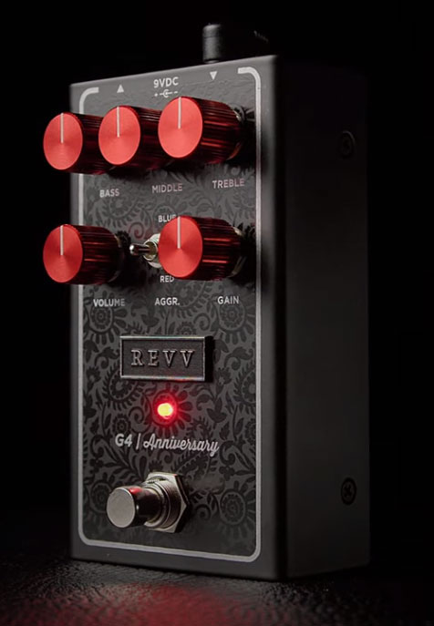 Revv G4 Anniversary Edition Distortion - Overdrive/Distortion/Fuzz Effektpedal - Variation 1
