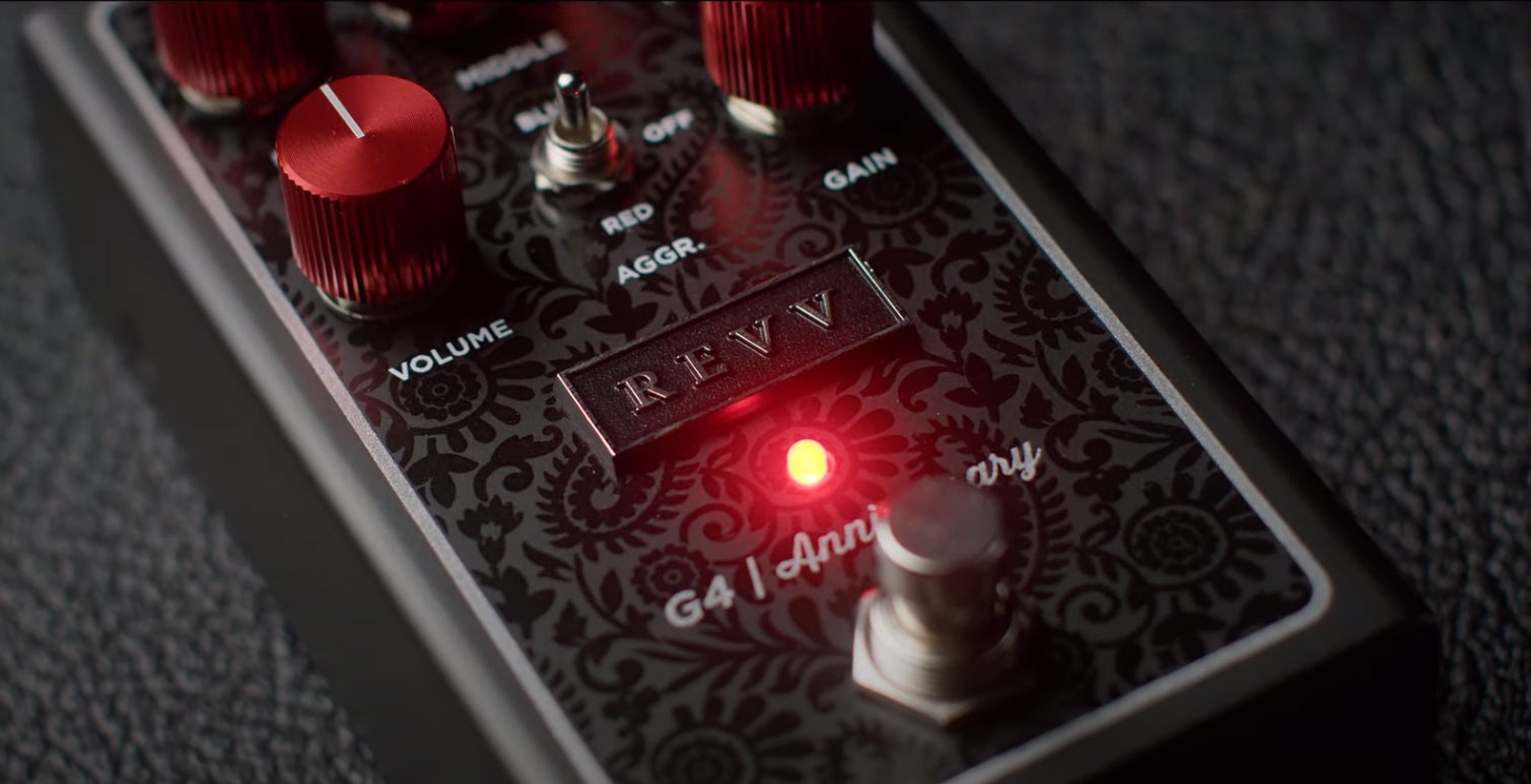 Revv G4 Anniversary Edition Distortion - Overdrive/Distortion/Fuzz Effektpedal - Variation 2