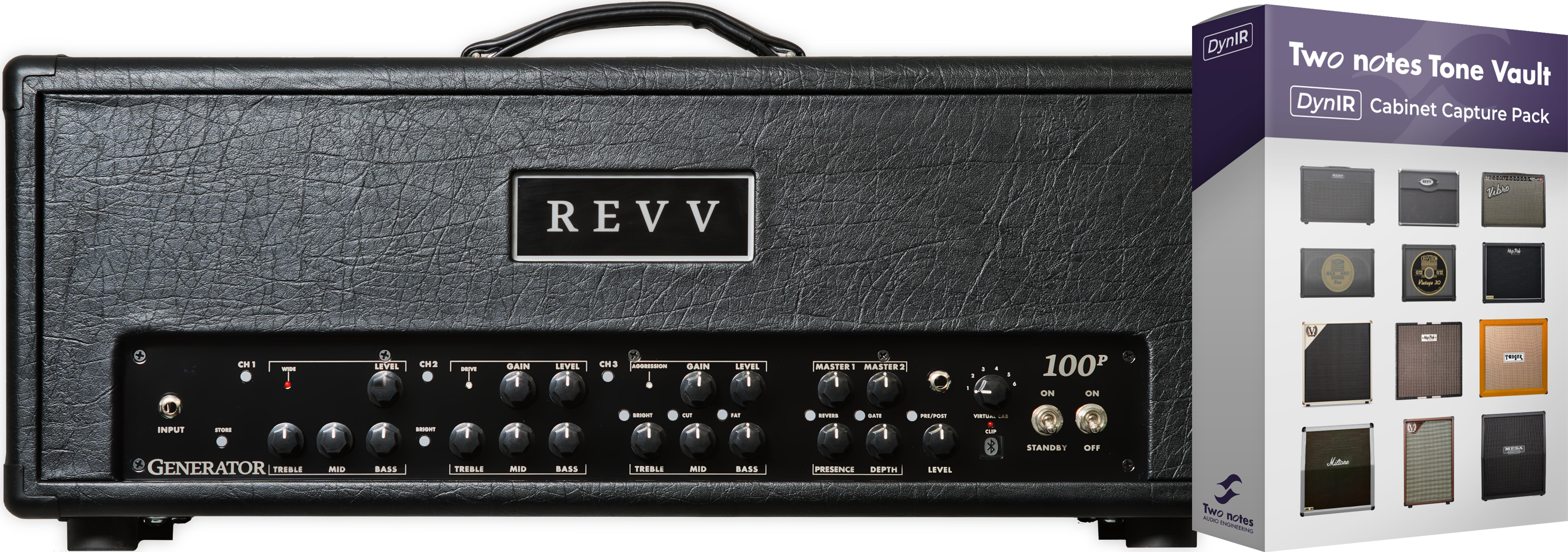 Revv Generator 100p Mk3 Head - E-Gitarre Topteil - Variation 2