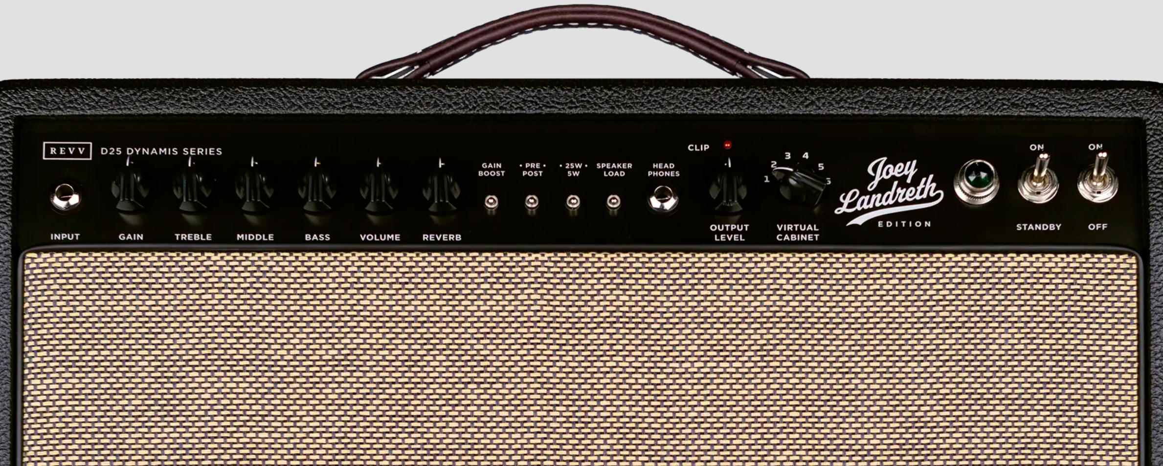 Revv Joey Landreth D25 Jl Combo Signature 5/25w 1x12 6v6 - Combo für E-Gitarre - Variation 2
