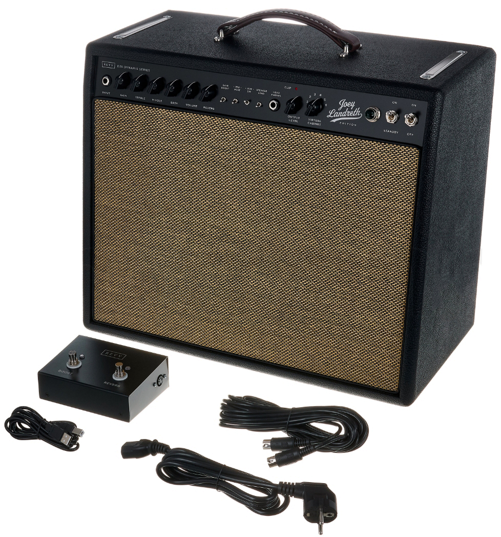 Revv Joey Landreth D25 Jl Combo Signature 5/25w 1x12 6v6 - Combo für E-Gitarre - Variation 4