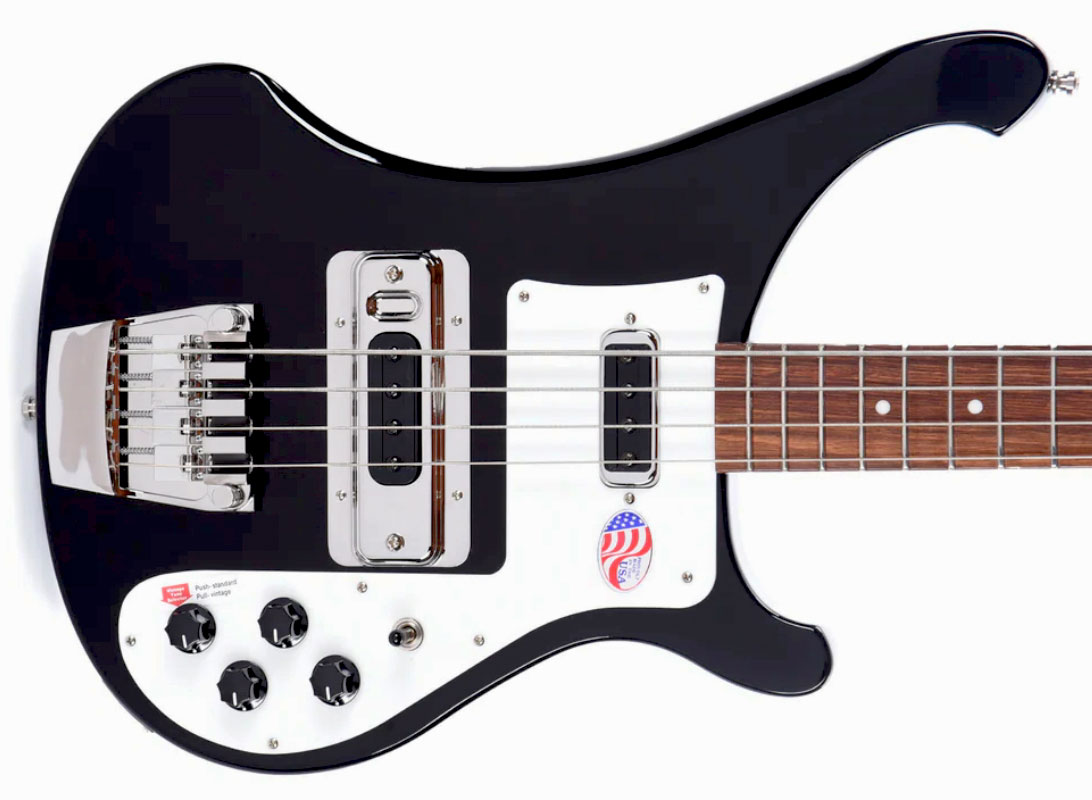 Rickenbacker 4030s Short Scale Shsc Rw - Jetglo - Solidbody E-bass - Variation 1
