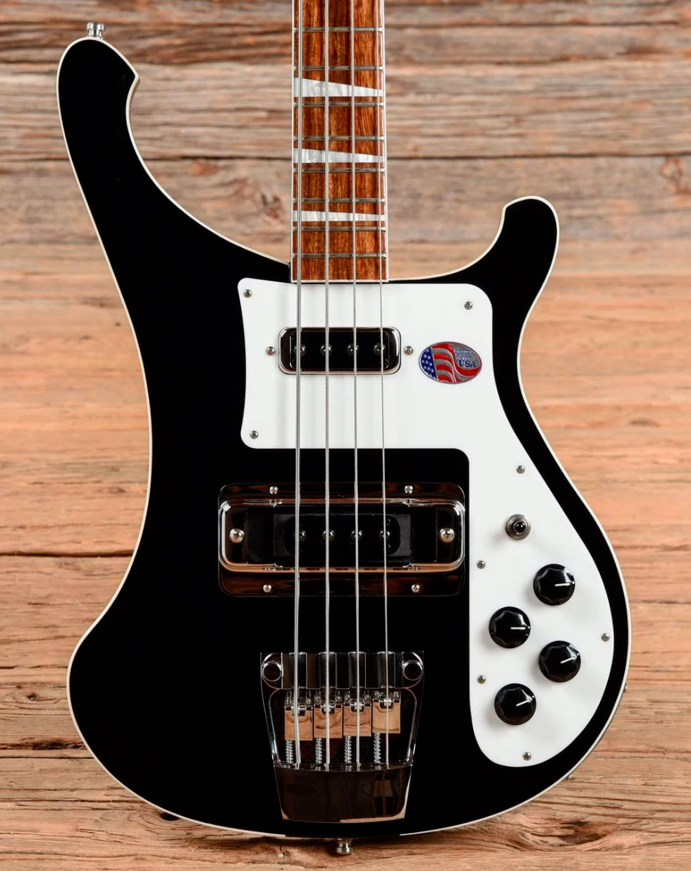 Rickenbacker 4030s Short Scale Shsc Rw - Jetglo - Solidbody E-bass - Variation 2