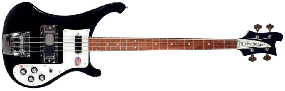 Rickenbacker 4030s Short Scale Shsc Rw - Jetglo - Solidbody E-bass - Main picture