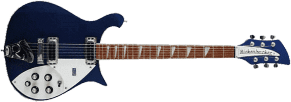 Rickenbacker 620 Mbl Ss Ht Rw - Midnight Blue - Retro-Rock-E-Gitarre - Main picture