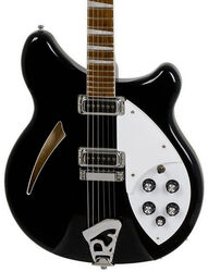 Semi-hollow e-gitarre Rickenbacker 360 JG - Jet glow