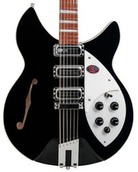 Semi-hollow e-gitarre Rickenbacker Model 1993Plus JG (12-String) - Jetglo