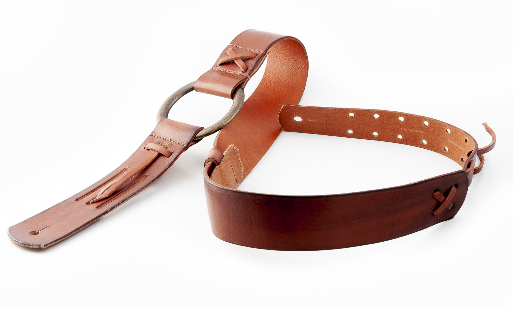 Righton Straps Courroie Cuir Legend Da Brun - Gitarrengurt - Variation 3