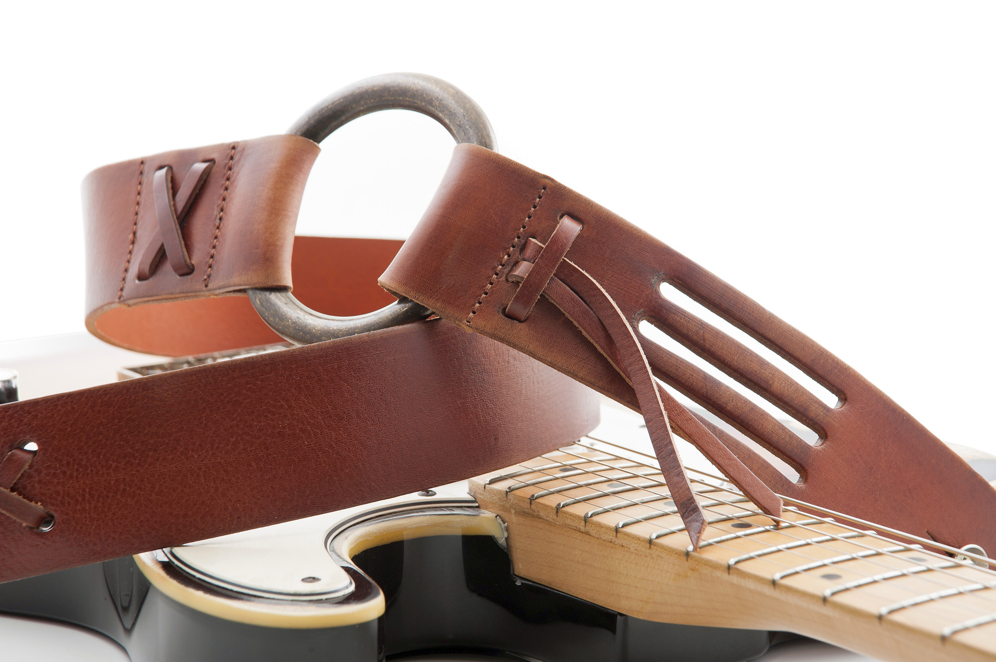 Righton Straps Courroie Cuir Legend Da Brun - Gitarrengurt - Variation 6