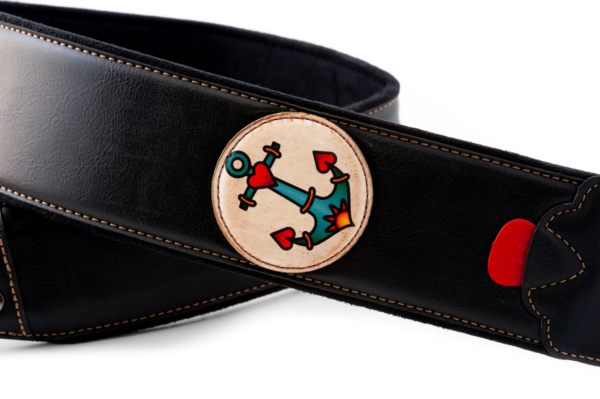 Righton Straps Courroie Vegan Tatoo Anchor - Gitarrengurt - Variation 2