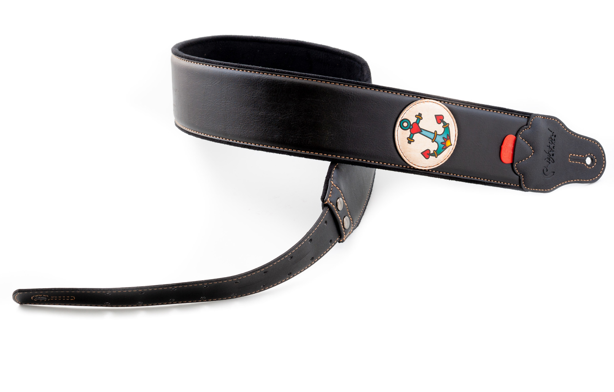 Righton Straps Courroie Vegan Tatoo Anchor - Gitarrengurt - Variation 3