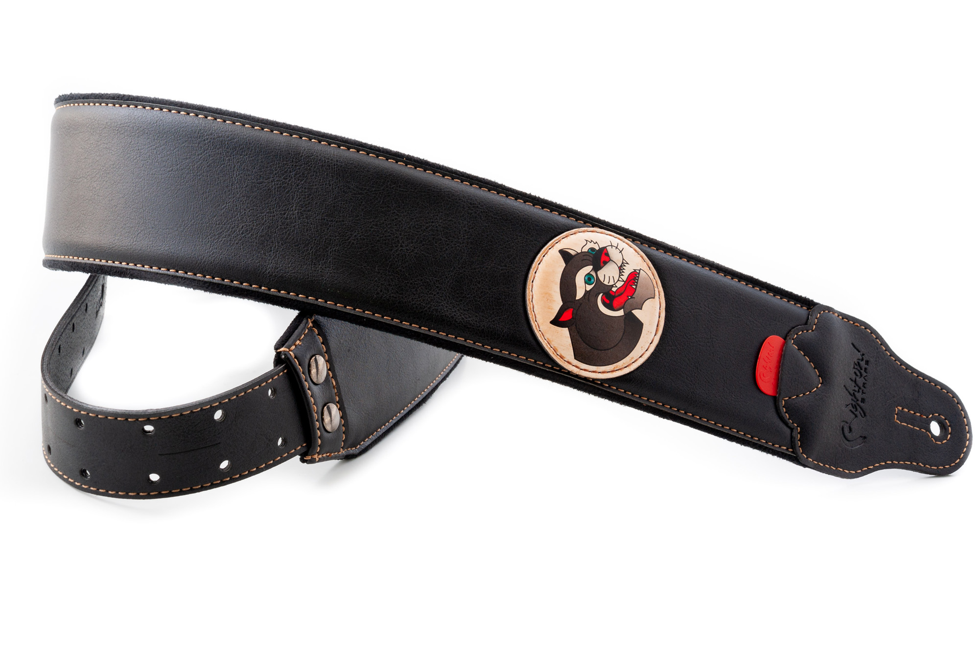 Righton Straps Courroie Vegan Tatoo Panther - Gitarrengurt - Variation 3