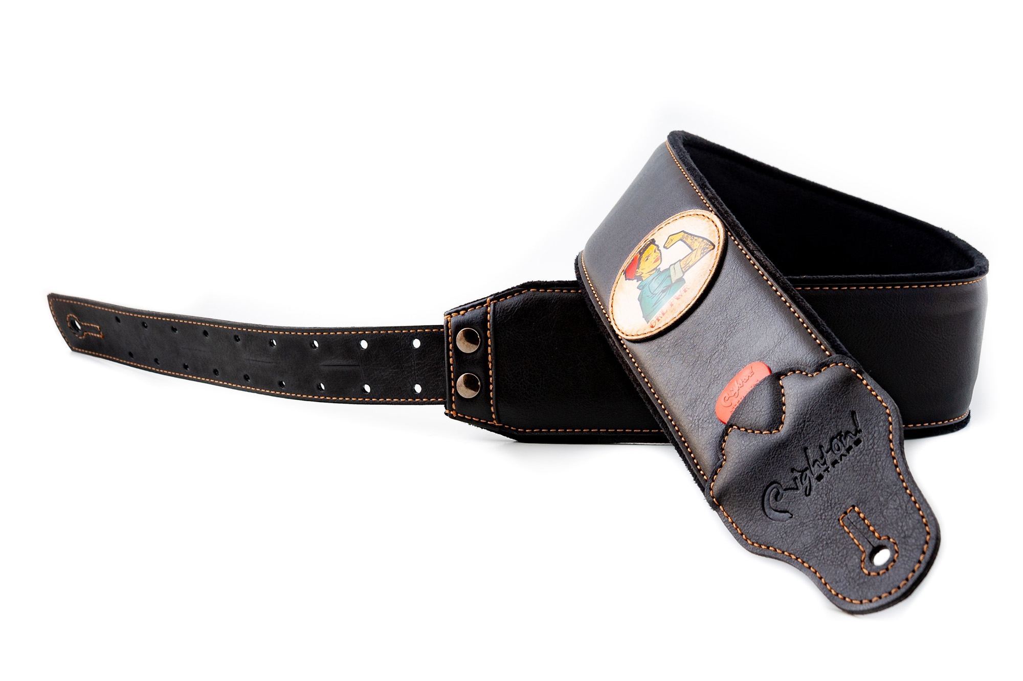 Righton Straps Courroie Vegan Tatoo Pin-up - Gitarrengurt - Variation 2
