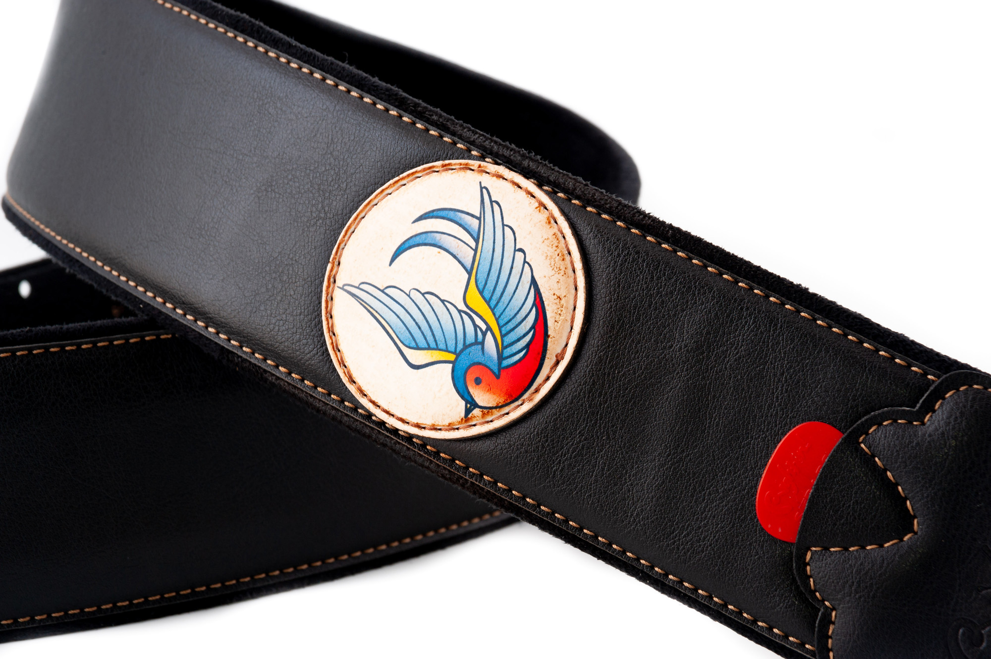 Righton Straps Courroie Vegan Tatoo Swallow - Gitarrengurt - Variation 2