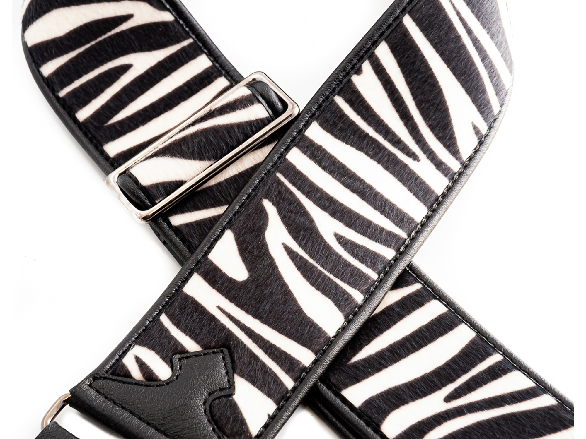 Righton Straps Courroie Vegan Zebra Blanc - Gitarrengurt - Variation 1