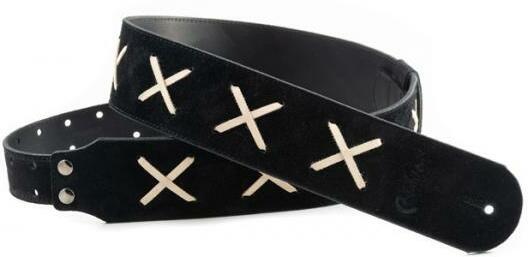 Righton Straps Courroie Cuir Righton Legend Dg Noir - Gitarrengurt - Main picture