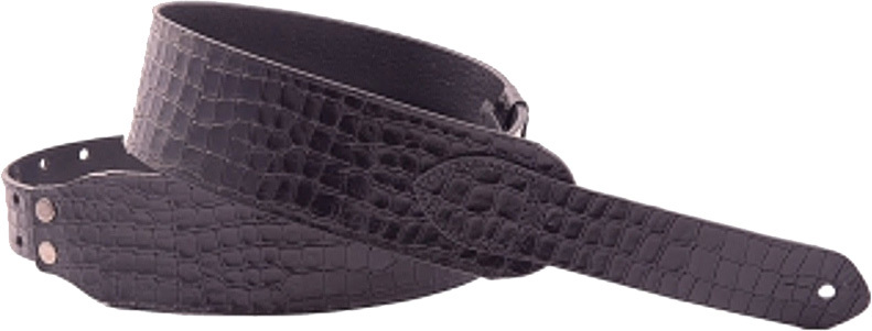 Righton Straps Courroie Vegan Righton Alligator Noir - Gitarrengurt - Main picture