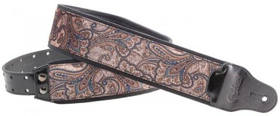 Righton Straps Courroie Velours Righton J-paisley Brun - Gitarrengurt - Main picture