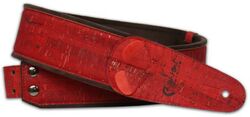 Gitarrengurt Righton straps Vegan Belt Righton Cork Red