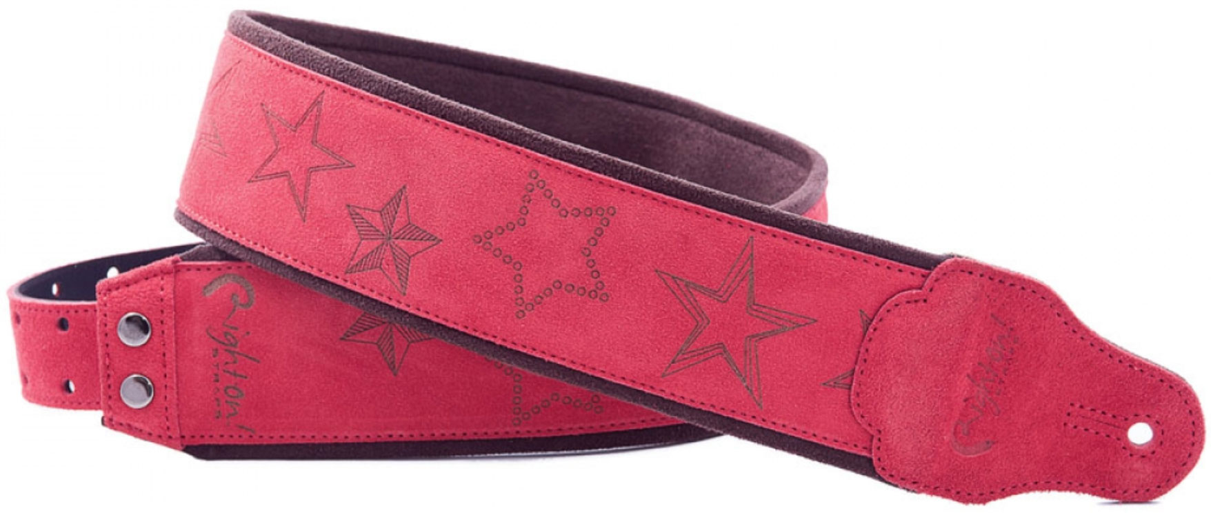 Gitarrengurt Righton straps Jazz Stars Guitar Strap Red
