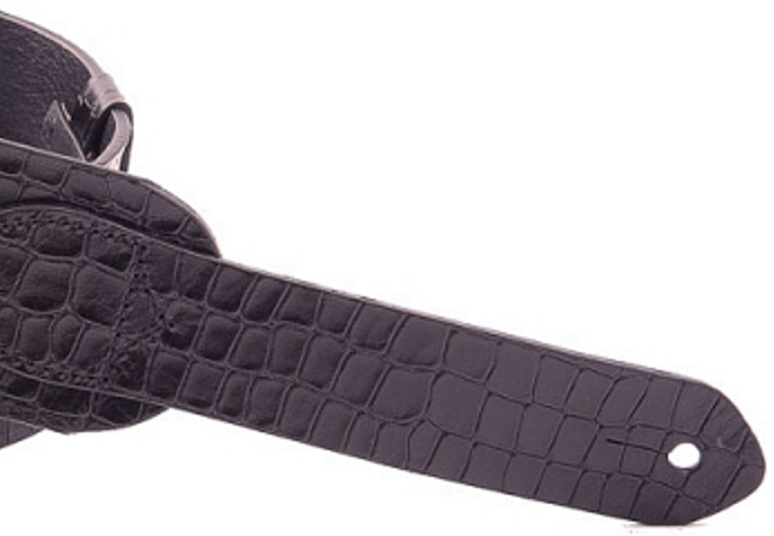 Righton Straps Courroie Vegan Righton Alligator Noir - Gitarrengurt - Variation 2