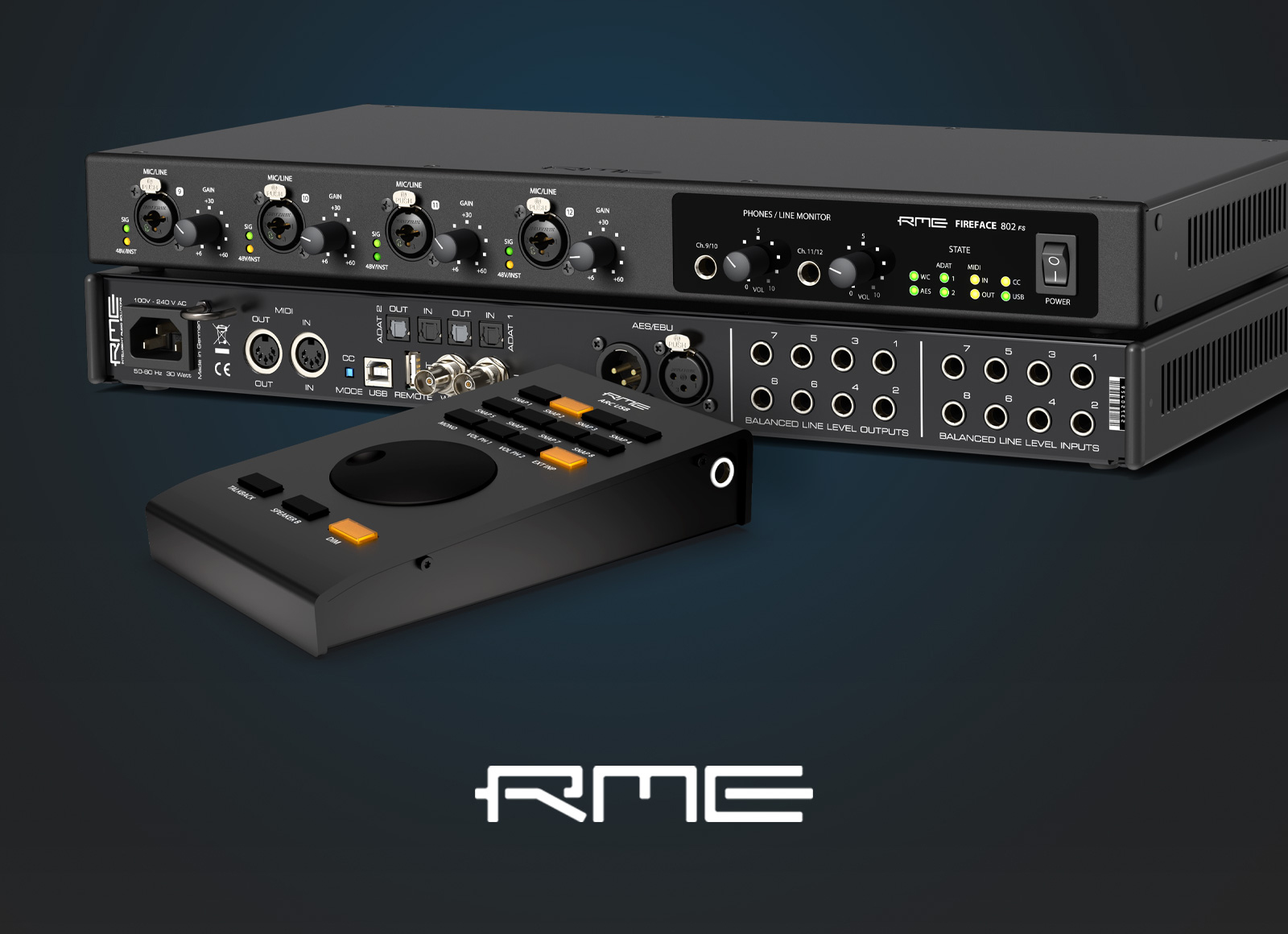 Rme Arc Usb - Rekorder Fernbedienung - Variation 1