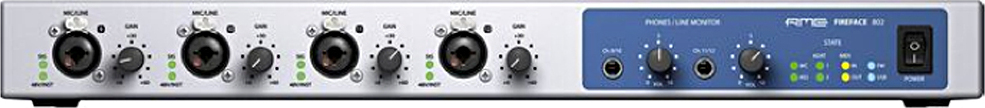 Rme Fireface 802 - USB audio interface - Main picture