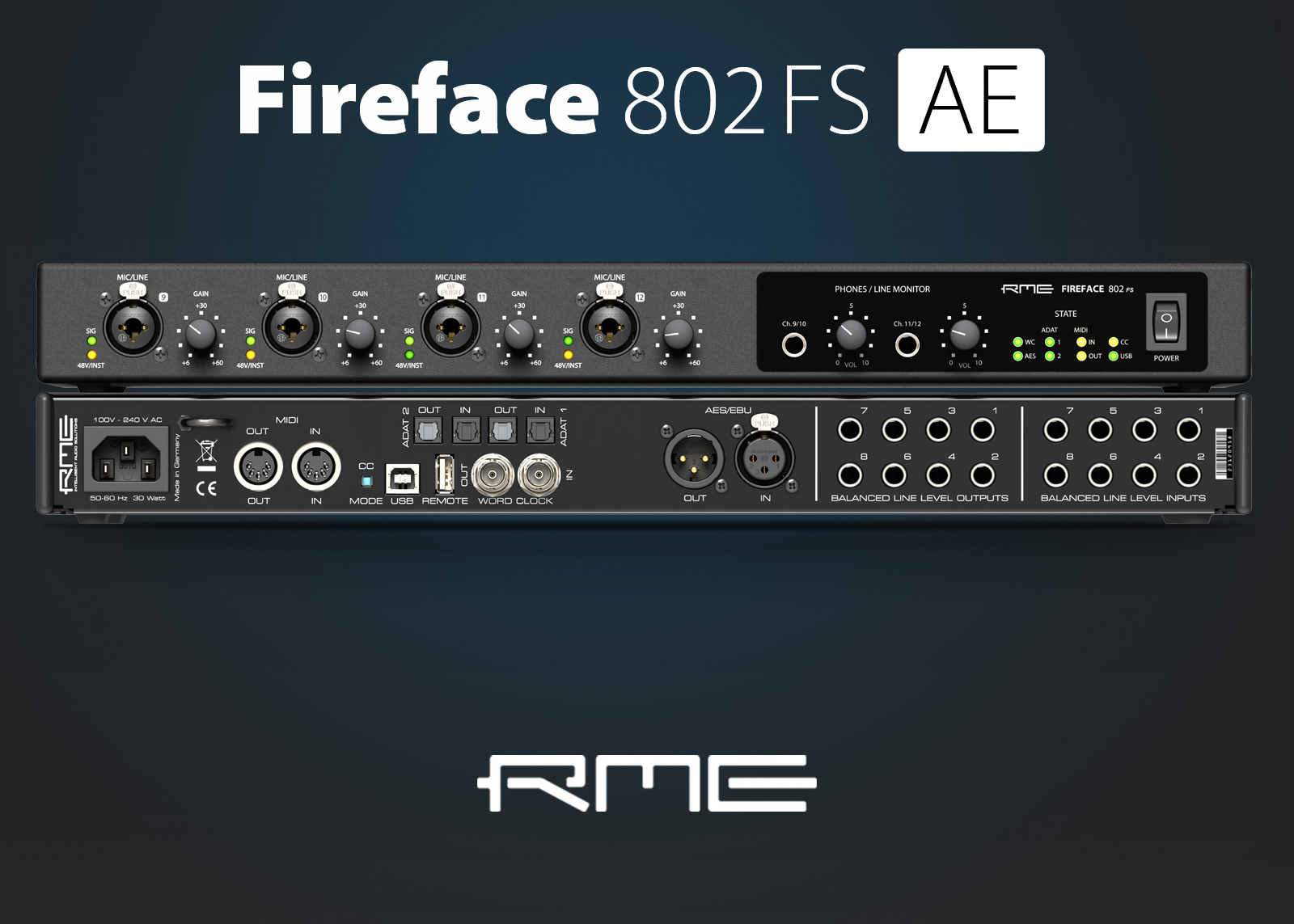 Rme Fireface 802 Fs Ae - USB audio interface - Variation 1