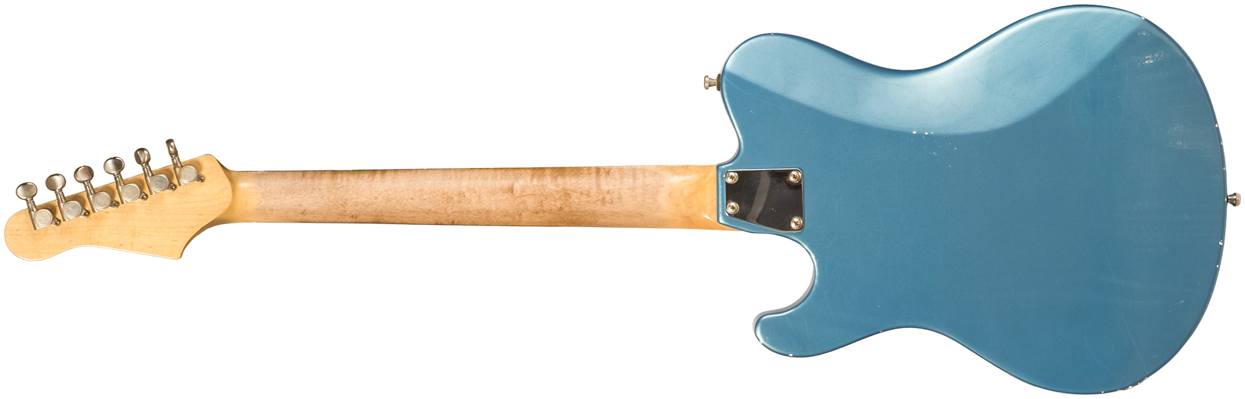 Roadrunner Federal Mod T 2s P90 Trem Rw #23111 - Pehlam Blue Light Relic - Retro-Rock-E-Gitarre - Variation 1
