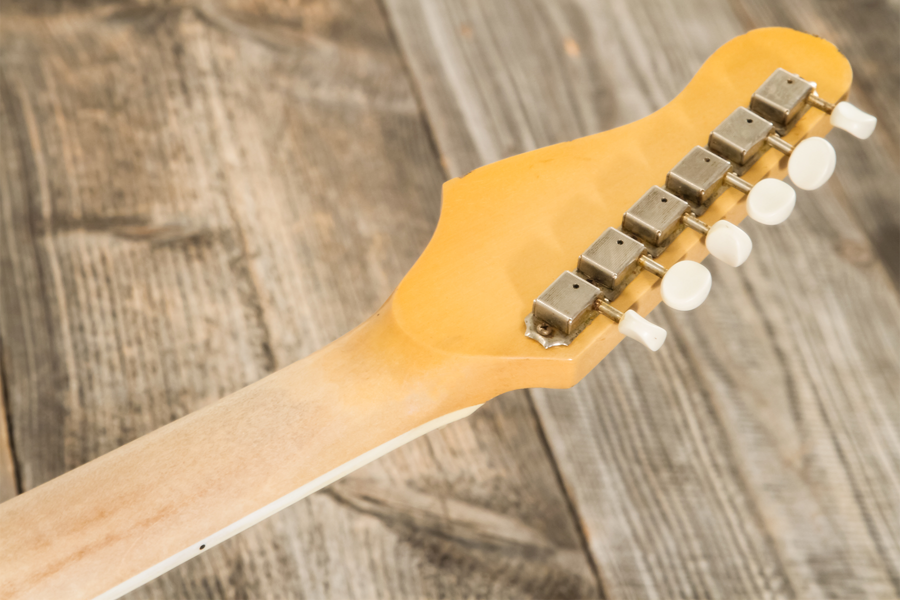 Roadrunner Federal Mod T Hs Ht Rw #23114 - Shoreline Gold Soft Distress - Retro-Rock-E-Gitarre - Variation 10