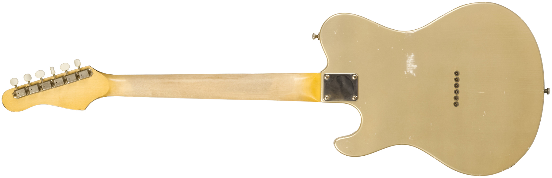 Roadrunner Federal Mod T Hs Ht Rw #23114 - Shoreline Gold Soft Distress - Retro-Rock-E-Gitarre - Variation 1