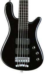 Solidbody e-bass Rockbass Rockbass Streamer Standard 5 String - Black high polish