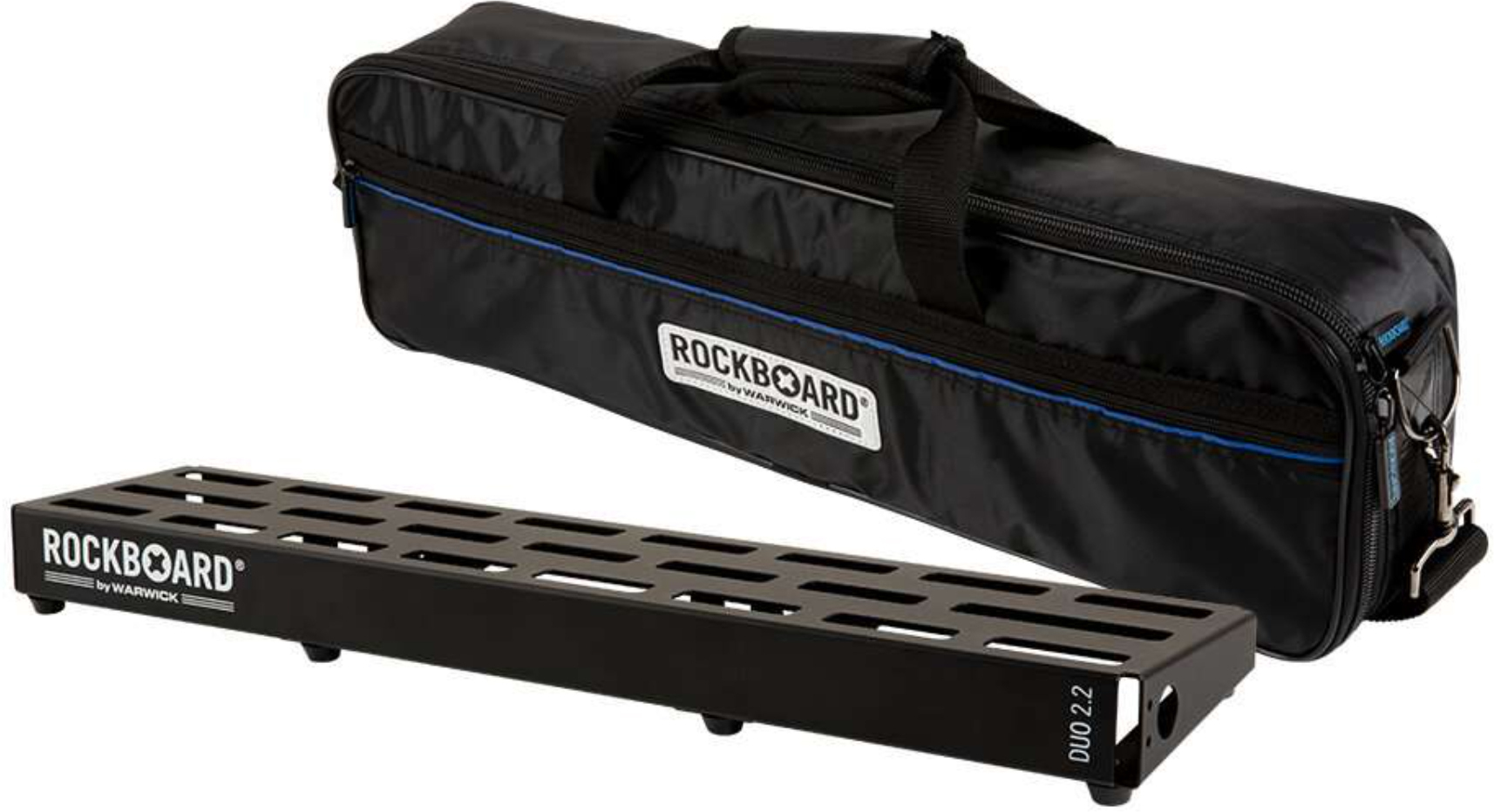 Rockboard Duo 2.2 B Pedalboard With Gig Bag - Pedalboard - Main picture