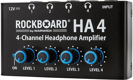 Rockboard Ha 4, Ampli Casque, 4 Entrées Et Volumes -  - Main picture