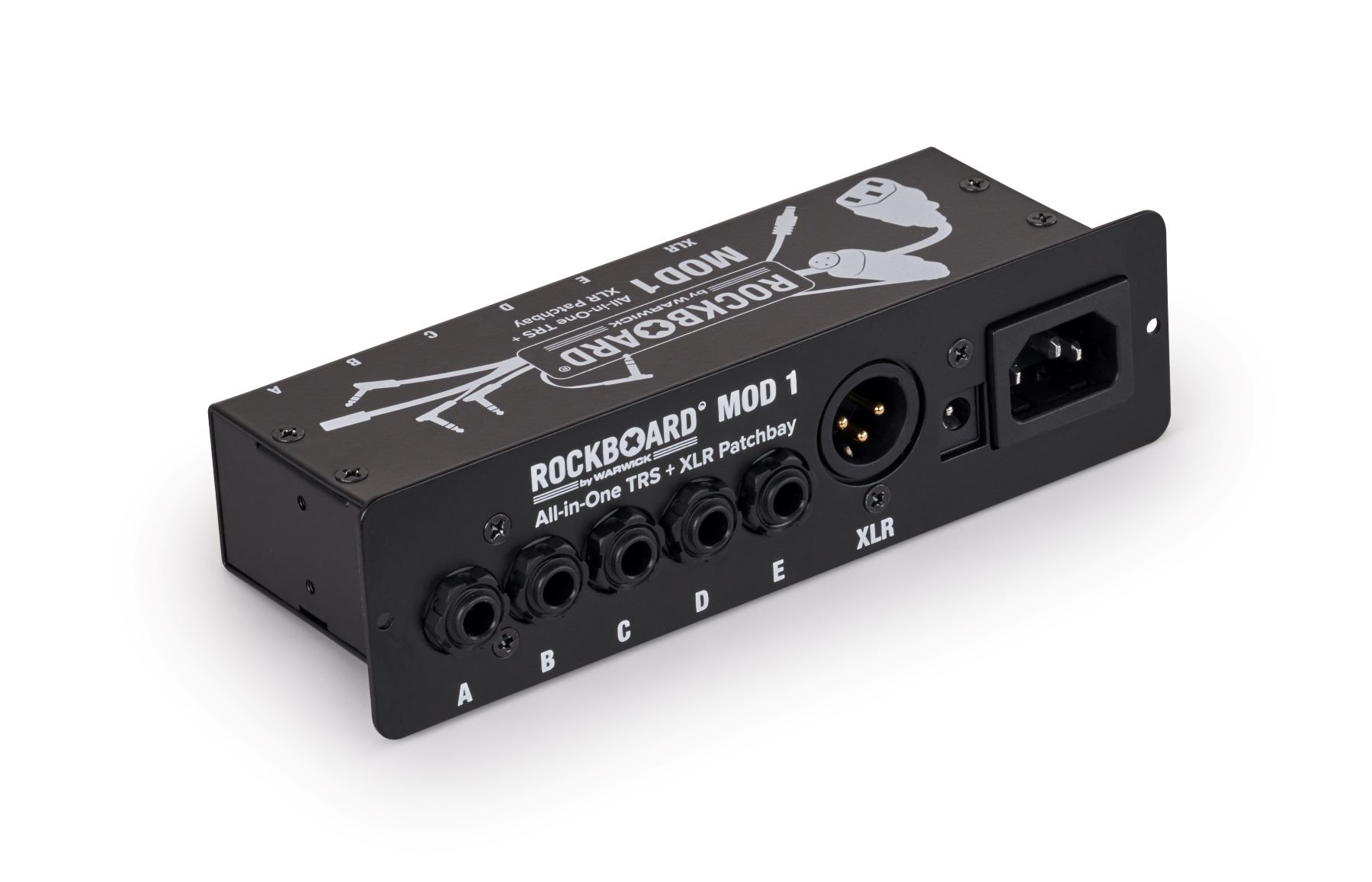 Rockboard Mod 1 - Patchbay Avec Ts/trs & Xlr - Zubehör für Effektgeräte - Variation 6