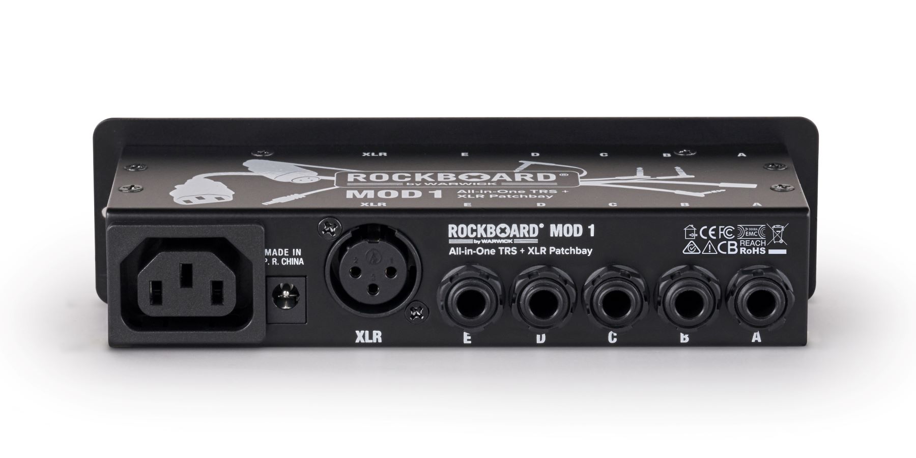 Rockboard Mod 1 - Patchbay Avec Ts/trs & Xlr - Zubehör für Effektgeräte - Variation 7