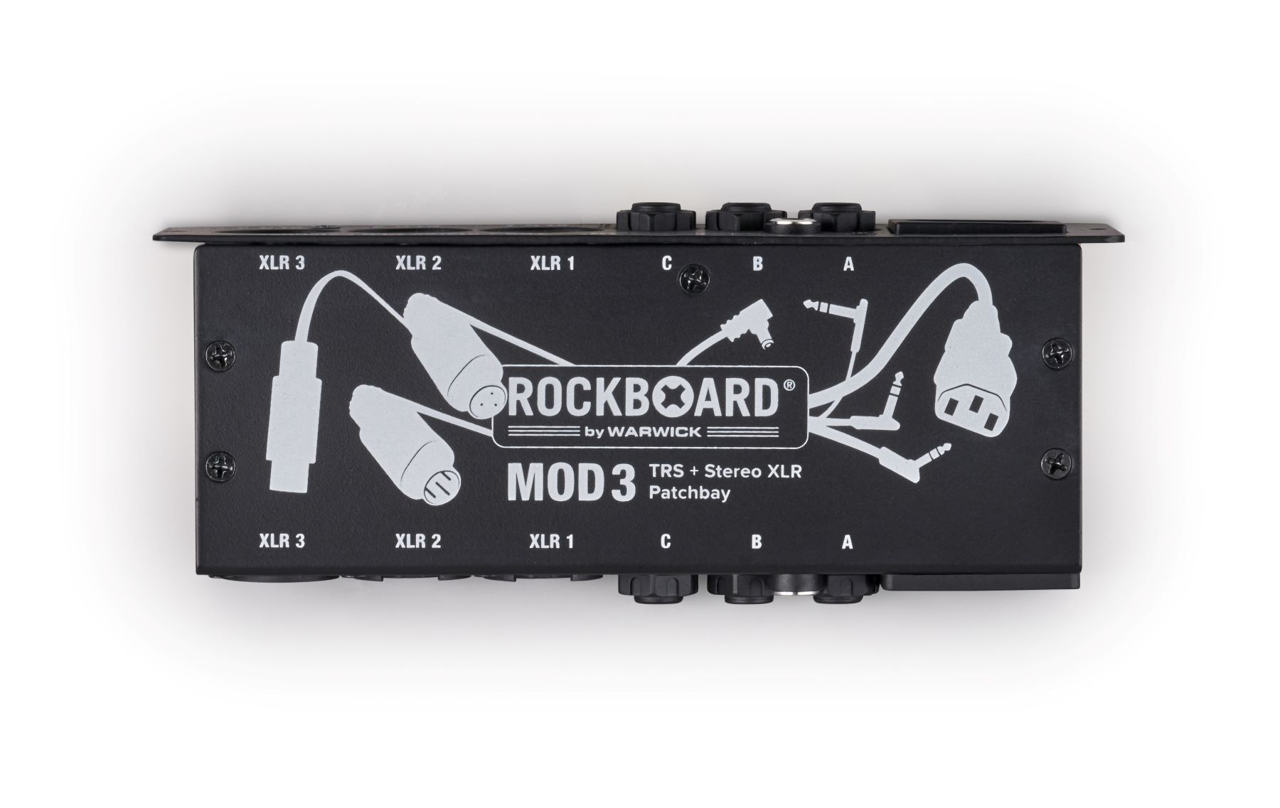 Rockboard Mod 3 - Patchbay Avec Xlr & Trs For Vocalists - Zubehör für Effektgeräte - Variation 4
