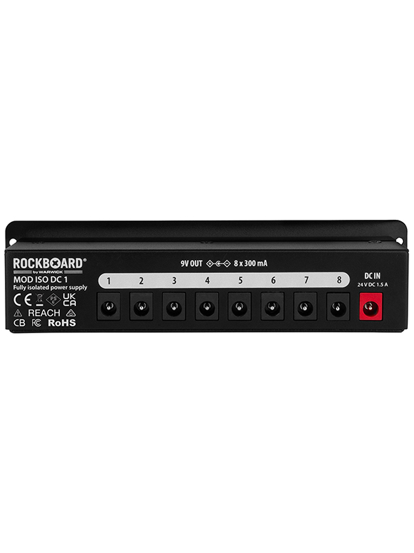 Rockboard Mod Iso Dc1 - Boitier D'alimentation 8 X 9v IsolÉes Pour Emplacement Module - Zubehör für Effektgeräte - Variation 3