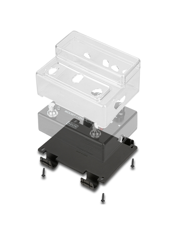 Rockboard Pedalsafe Et Quickmount Type D1 Pour PÉdale Large Une RangÉe De Knob (mxr, Keeley, Electro Harmonix) - Zubehör für Effektgeräte - Variation 