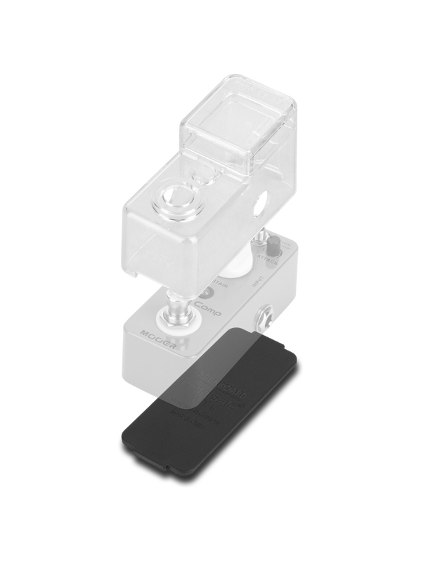 Rockboard Pedalsafe Type K1 Pour PÉdale Mooer Micro Series Avec Un Knob Large - Zubehör für Effektgeräte - Variation 1