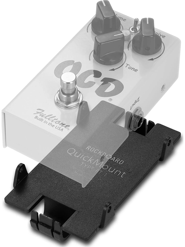 Rockboard Quickmount Type Ft1 Pour PÉdale Fulltone Ocd - Zubehör für Effektgeräte - Variation 2