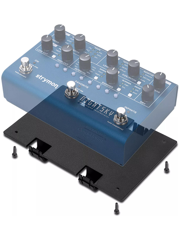 Rockboard Quickmount Type J2 Pour PÉdale Strymon Nightsky, Volante - Zubehör für Effektgeräte - Variation 2