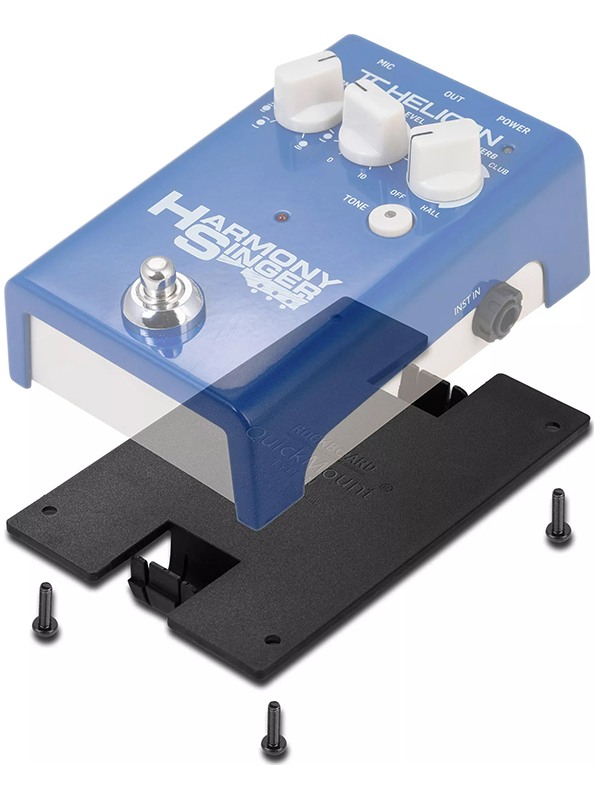 Rockboard Quickmount Type N Pour PÉdale Tc-helicon Harmony Singer 2, Duplicator, Mic Mechanic 2 - Zubehör für Effektgeräte - Variation 2
