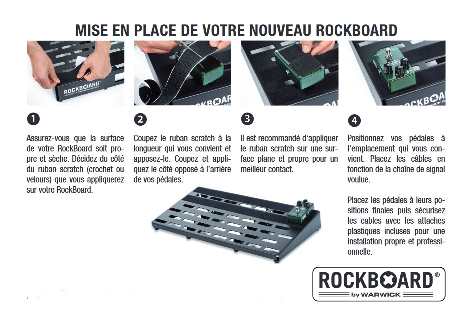 Rockboard Tres 3.0 + Housse - Pedalboard - Variation 1