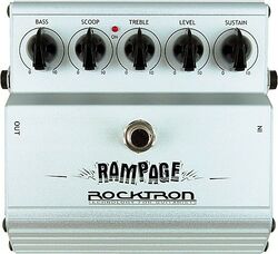 Overdrive/distortion/fuzz effektpedal Rocktron                       Rampage distorsion