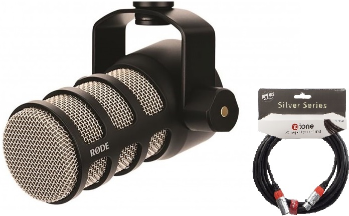 Rode Podmic + Cable Xlr Xlr X-tone Silver 3m. - Mikrofon Set mit Ständer - Main picture